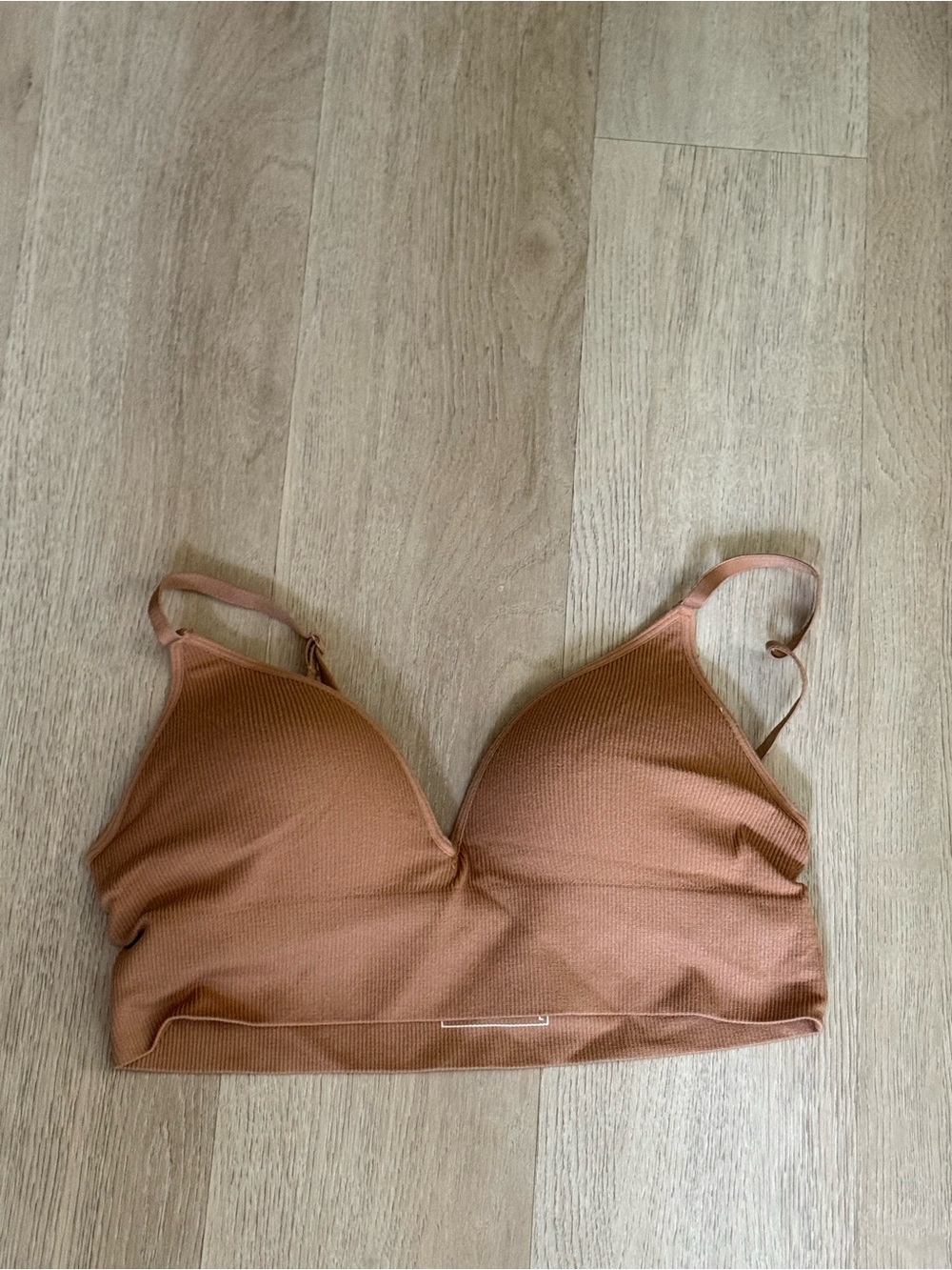 Women's Seamless Light Support Bra in Rust